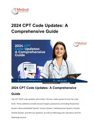 2024 CPT Code Updates_ A Comprehensive Guide