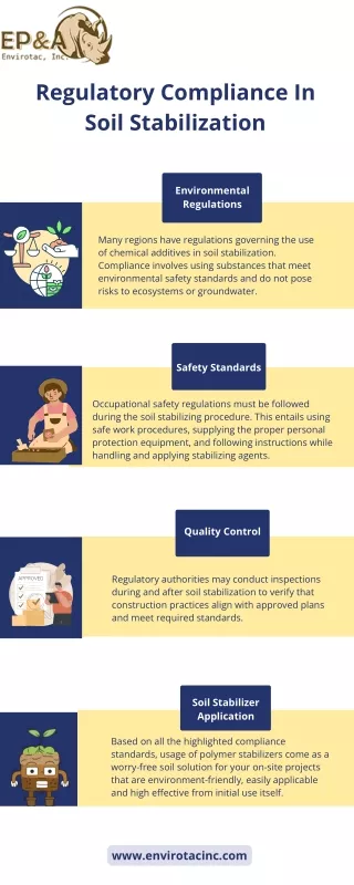 Regulatory Compliance In Soil Stablization