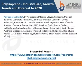 Polyisoprene Market