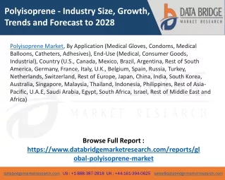 Polyisoprene Market