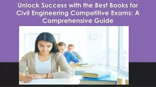 Best Books for Civil Engineering Competitive Exams