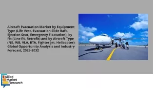 Aircraft Evacuation Market PDF