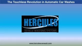 The Touchless Revolution in Automatic Car Washes