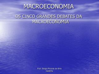 MACROECONOMIA