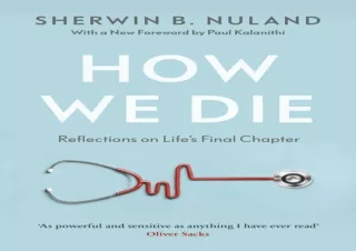 [PDF Read❤️ ONLINE] How We Die