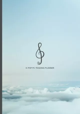 ⚡PDF_ K-POP Photocard Trading Planner (Teal Blue): Organizer For PC Trades And Buy