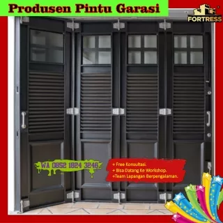 TERPERCAYA..!! Wa 0852 1824 3246 Pembuat Pintu Garasi Sliding Besi Fortress Untuk Ruko Di Kalimantan Barat