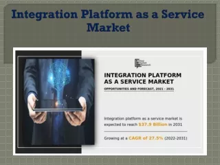 Integration Platform as a Service Market Worth USD 37.9 Billion by 2031 |