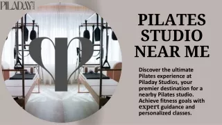 Pilates Studio Near Me