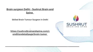 Brain surgeon Delhi - Sushrut Brain and Spine