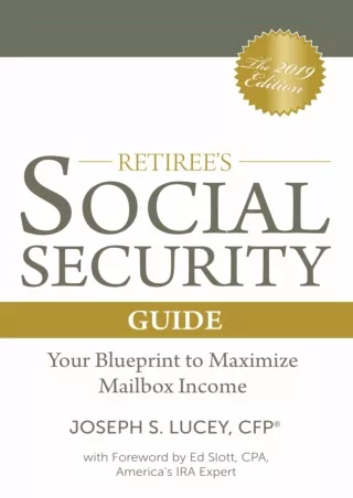 [PDF] ✔DOWNLOAD⭐  The Retiree's Social Security Guide: Your Blueprint to Maximiz