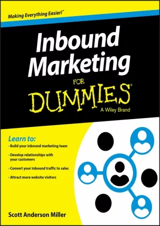 Ebook❤️(download)⚡️ Inbound Marketing For Dummies