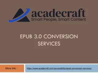 epub conversion services