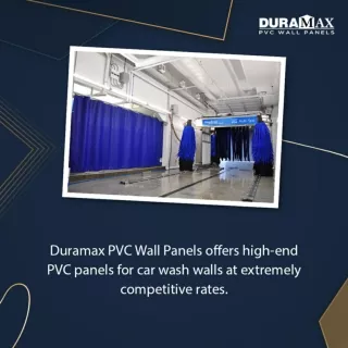 Renovate your commercial car wash space innovatively with PVC wall panels