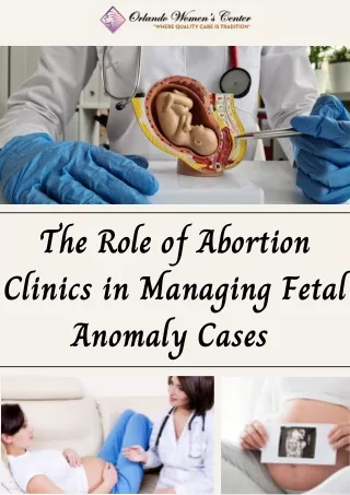 The Role of Abortion Clinics in Managing Fetal Anomaly Cases