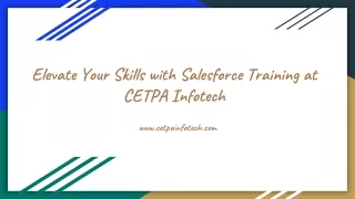 Salesforce Training in Noida