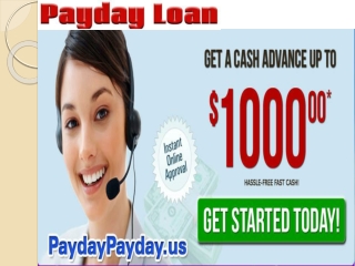 Need on line payday loans