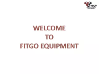 Fitgo Equipment Your Premier Fitness Equipment Wholesale Supplier in Delhi