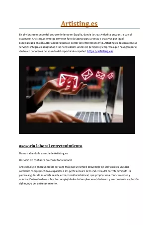 auditoria pymes entretenimiento