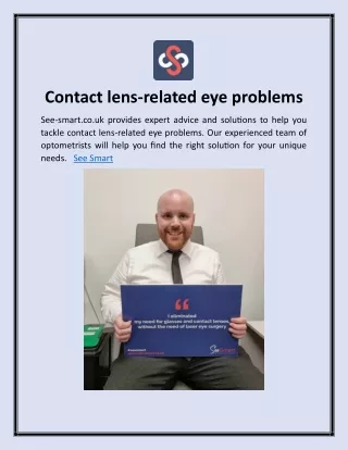 Contact lens-related eye problems