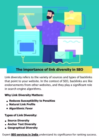 The importance of link diversity in SEO