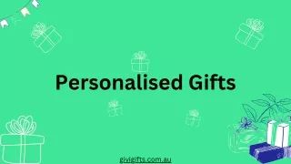 Personalised Gifts