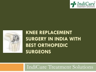 Knee Replacement Surgery in India