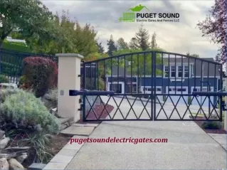 Electric Gate Installation Renton