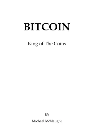 Bitcoin King of The Coins