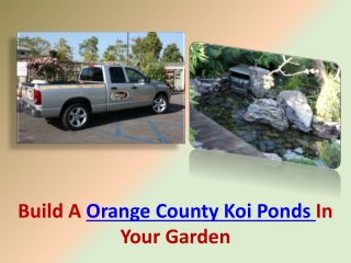 Orange County Koi Ponds