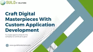 Custom Web Application Development The Cornerstone of Digital Transformation