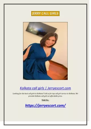 Kolkata call girls