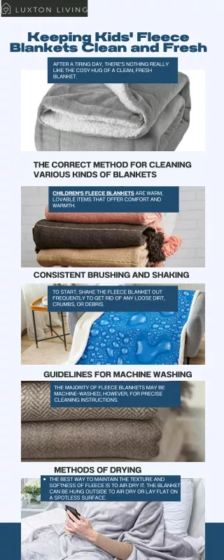 Tips for Keeping Kids' Fleece Blankets Clean and Fresh (1)