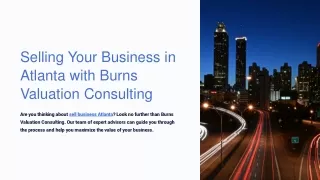 Sell-Business-Atlanta-with-Burns-Valuation-Consulting