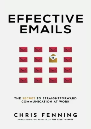 download⚡️[EBOOK]❤️ Effective Emails: The Secret to Straightforward Communication at Work (Business Communication Skills