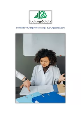 Buchhalter Prüfungsvorbereitung | Buchungsschatz.com