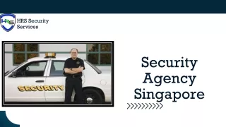 Security Agency Singapore