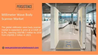 Millimeter Wave Body Scanner Market Dynamics Size, Share, and Industry Growth, 2