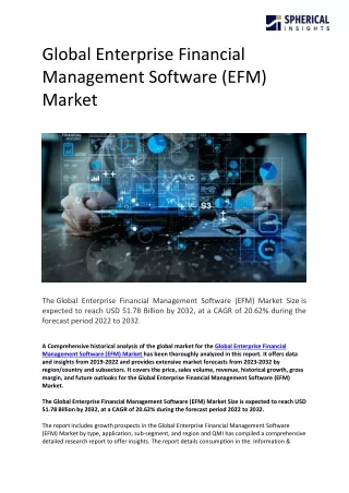 Global Enterprise Financial Management Software