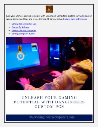 Custom Pc Builders