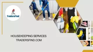 Find the best Housekeeping Services in UAE on TradersFind