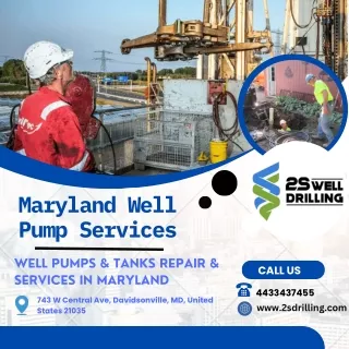 Maryland Well Pump Services