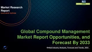 Compound Management Market Worth US$ 15.3% Billion by 2033