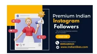 Premium Indian Instagram Followers - IndianLikes