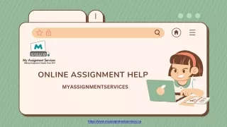 Get Online Assignment help in Canada