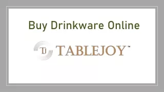 Buy Drinkware Online