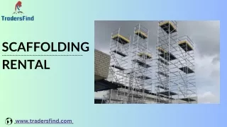 Scaffolding Rental in UAE at TradersFind