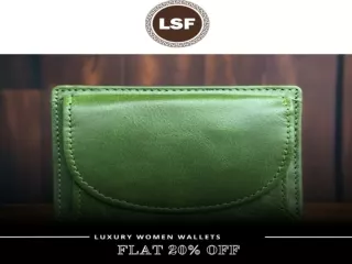 Handcrafted Women Wallets – Leather Shop Factory