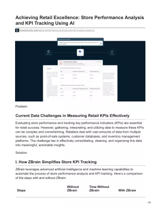 Achieving Retail Excellence Store Performance Analysis and KPI Tracking Using AI