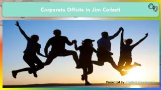 Corporate Team Outing in Jim Corbett – Corporate Offsite Tour